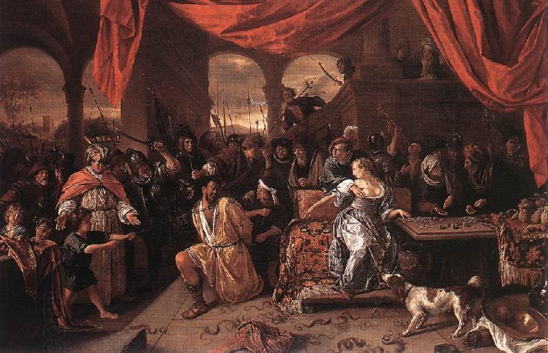 Jan Steen Samson and Delilah oil painting picture